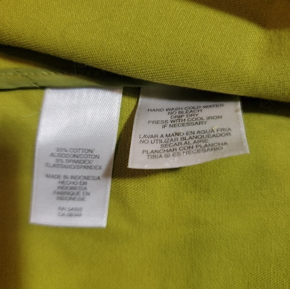Jones New York Suit Separates Jacket Medium Green Gold - Picture 2 of 8
